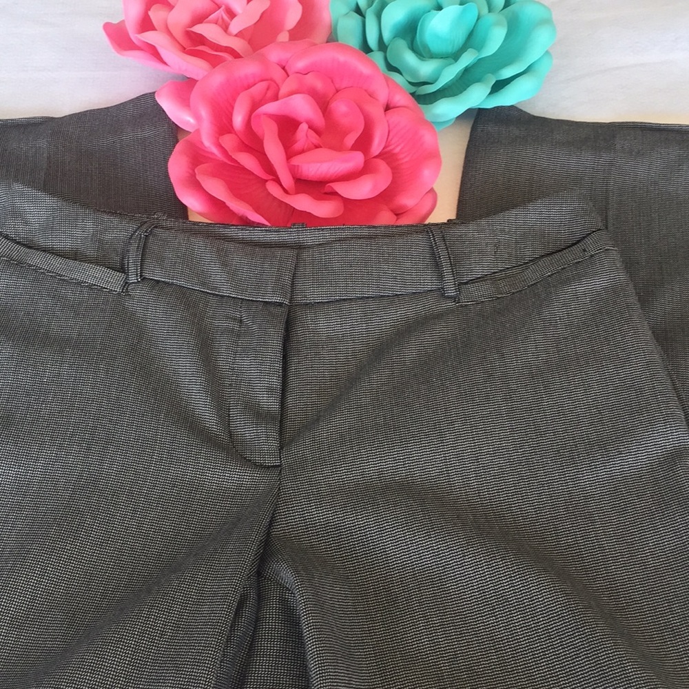 EUC Black/White slacks